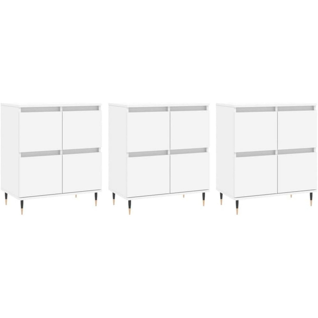 Sideboard in Weiss mit den Massen 180 x 35 x 70 cm