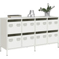 Sideboard mit den Massen 135 x 39 x 73.5 cm in Weiss