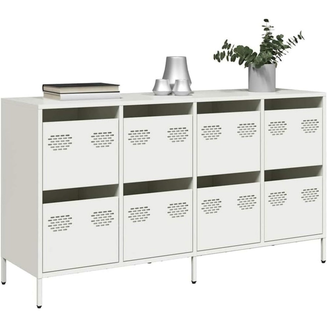 Sideboard mit den Massen 135 x 39 x 73.5 cm in Weiss