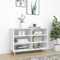 Das Sideboard misst 103.5 x 35 x 70 cm in Weiss