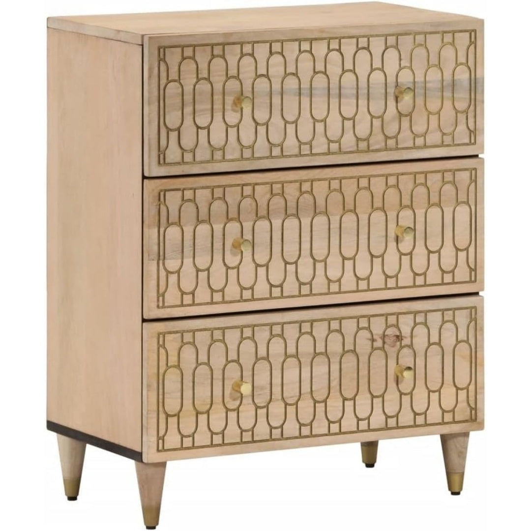 Sideboard mit Holzbeinen und Holzoptik