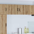 Wandschrank mit den Massen 50 x 31 x 40 cm in Eichenbraun