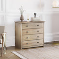 Sideboard mit Holzoptik und 4 Schubladen