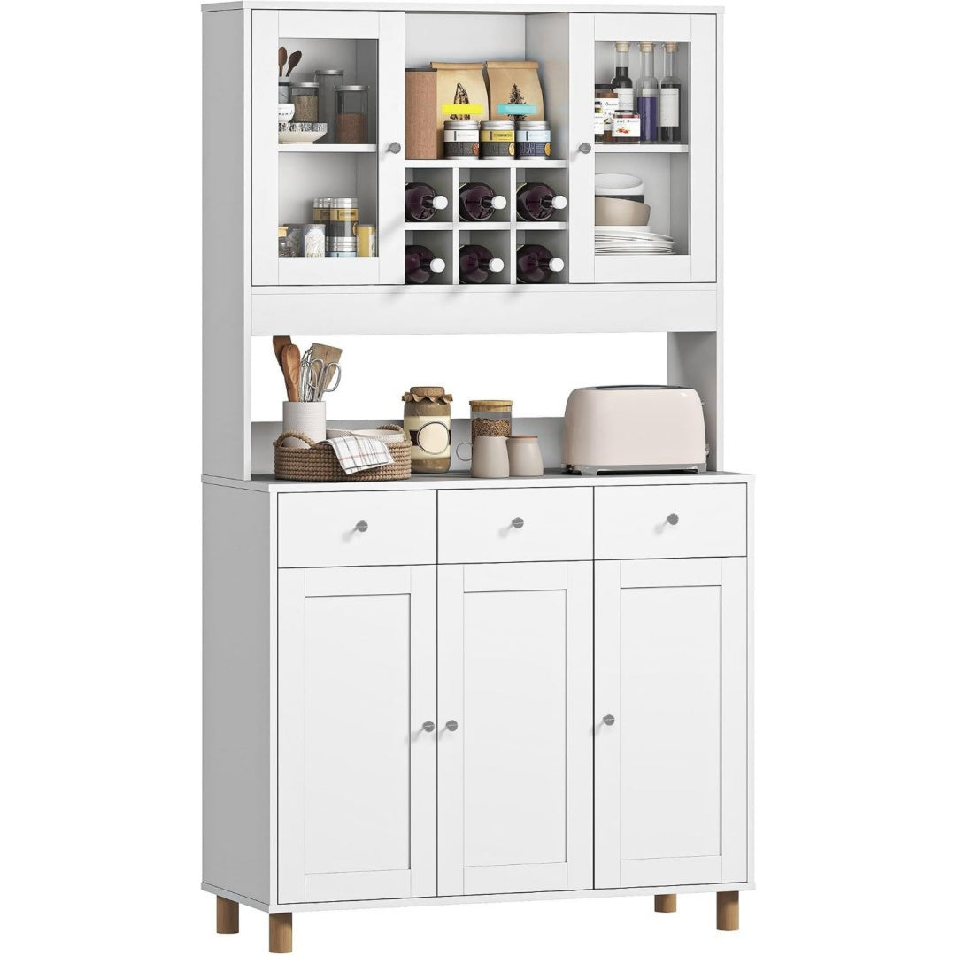 Sideboard mit Flaschenablagen und Schubladen
