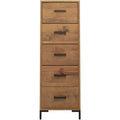 Sideboard aus Massivholz und Kiefernholz in Braun