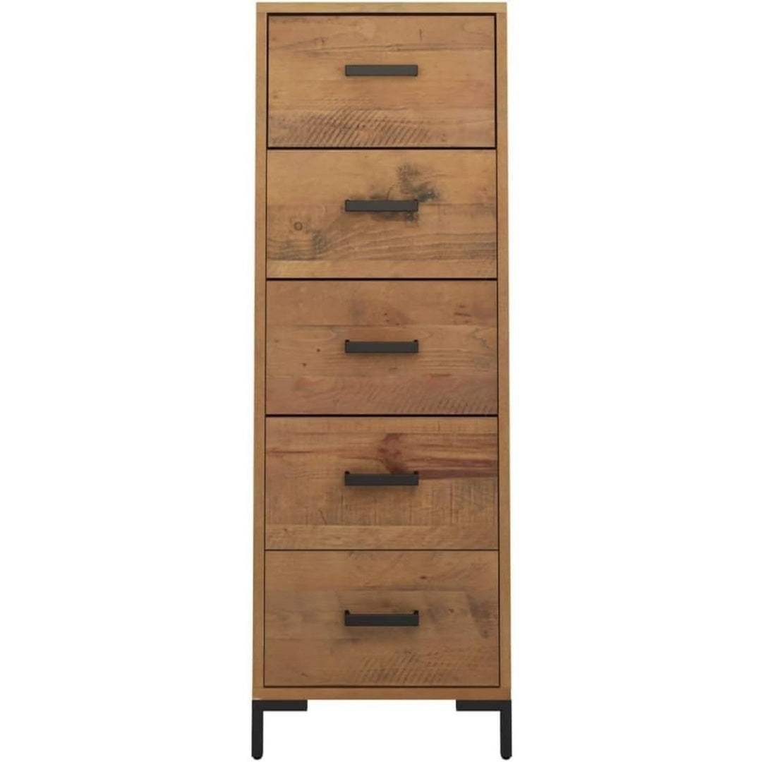 Sideboard aus Massivholz und Kiefernholz in Braun