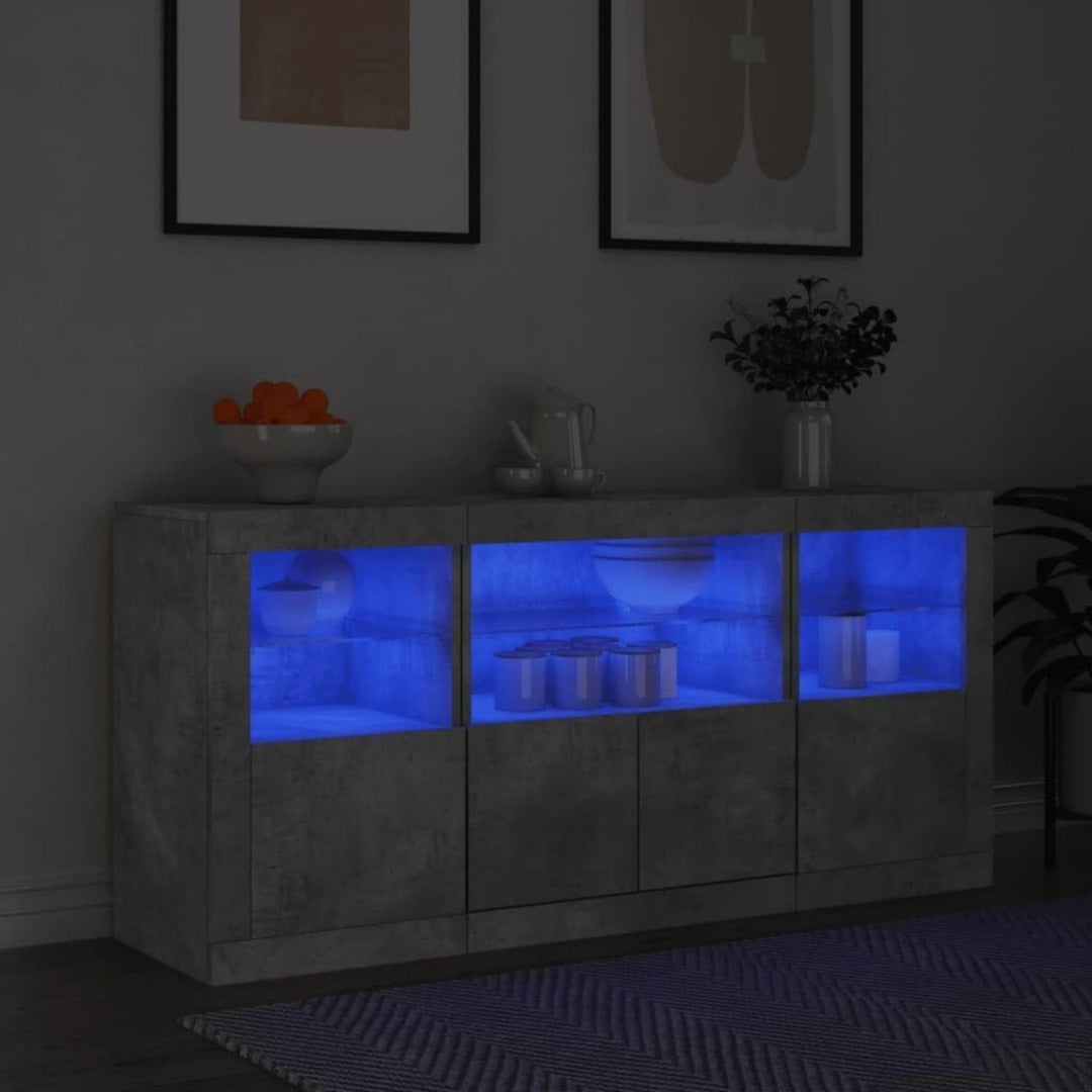 Sideboard mit geschlossenem Stauraum und LED Beleuchtung